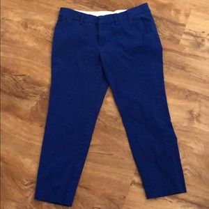 Royal blue capris